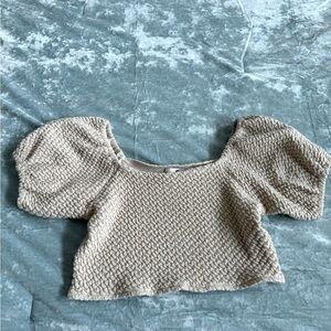 Off The Shoulder Crop Top